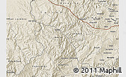 Shaded Relief Map of Mira