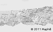 Silver Style Panoramic Map of Mira