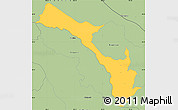 Savanna Style Simple Map of Mira