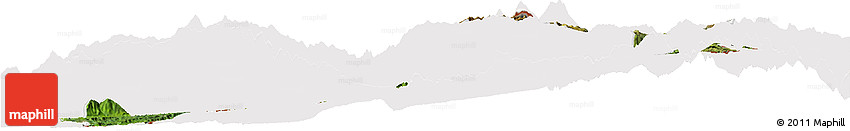 Satellite Horizon Map of Tulcan, cropped outside