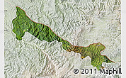 Satellite Map of Tulcan, lighten