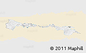 Classic Style Panoramic Map of Tulcan, single color outside