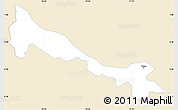 Classic Style Simple Map of Tulcan, single color outside