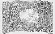 Gray 3D Map of Guamote