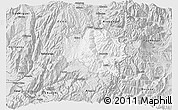Silver Style 3D Map of Guamote