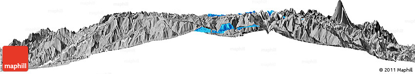 Political Horizon Map of Guamote, desaturated Political Horizon Map of Guamote, desaturated