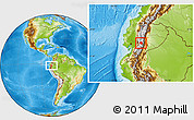 Physical Location Map of Guamote