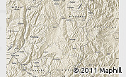 Shaded Relief Map of Guamote