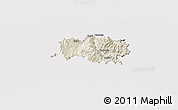 Shaded Relief Panoramic Map of Guamote, cropped outside