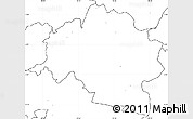 Blank Simple Map of Guamote, no labels