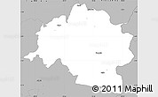 Gray Simple Map of Guamote