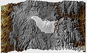 Physical 3D Map of Guano, darken