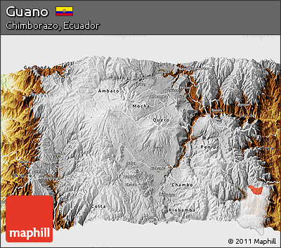 Physical 3D Map of Guano