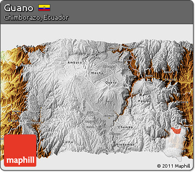 Physical 3D Map of Guano