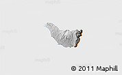 Physical 3D Map of Guano, single color outside