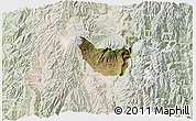 Satellite 3D Map of Guano, lighten