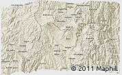 Shaded Relief 3D Map of Guano