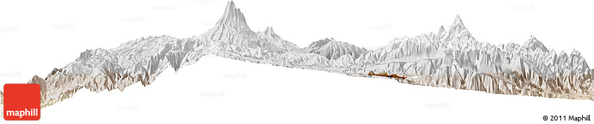Physical Horizon Map of Guano, lighten Physical Horizon Map of Guano, lighten