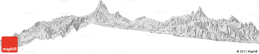Silver Style Horizon Map of Guano