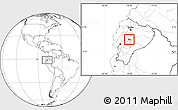 Blank Location Map of Guano, highlighted parent region