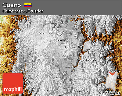 Physical Map of Guano
