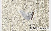 Physical Map of Guano, shaded relief outside
