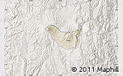 Shaded Relief Map of Guano, lighten