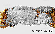 Physical Panoramic Map of Guano