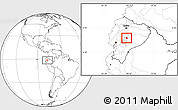 Blank Location Map of Penipe, highlighted parent region, within the entire country