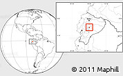 Blank Location Map of Penipe, highlighted parent region
