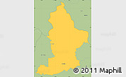 Savanna Style Simple Map of Sigchos