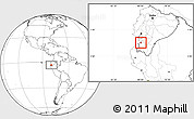 Blank Location Map of Machala