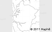 Blank Simple Map of Machala, no labels