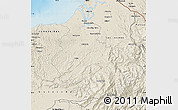 Shaded Relief Map of Eloy Alfaro