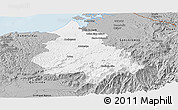 Gray Panoramic Map of Eloy Alfaro