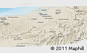 Shaded Relief Panoramic Map of Eloy Alfaro