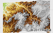 Physical 3D Map of Ibarra