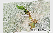 Satellite 3D Map of Ibarra, lighten