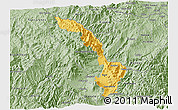 Savanna Style 3D Map of Ibarra