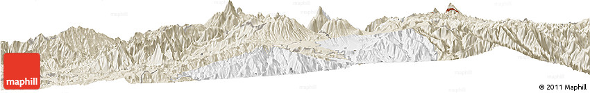 Classic Style Horizon Map of Ibarra