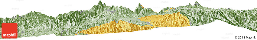 Savanna Style Horizon Map of Ibarra