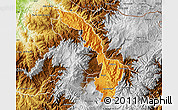 Political Map of Ibarra, physical outside