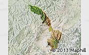 Satellite Map of Ibarra, lighten
