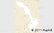 Classic Style Simple Map of Ibarra