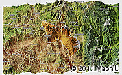 Physical 3D Map of Catamayo, satellite outside