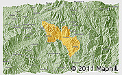 Savanna Style 3D Map of Catamayo