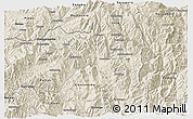 Shaded Relief 3D Map of Catamayo