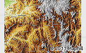 Physical Map of Catamayo