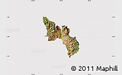 Satellite Map of Catamayo, cropped outside