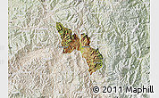 Satellite Map of Catamayo, lighten